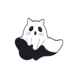 イベント・ハロウィングッズ｜カボチャゴーストエナメルブローチ