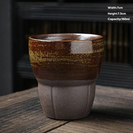 |イベント・ノベルティ用品 | 陶器製 陶芸品風デザインカップ | 150ml