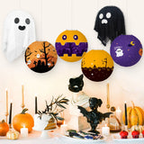 イベント・ハロウィン装飾｜ハロウィンテーマの提灯セット（カボチャ・クモ・ゴースト）