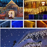 イベント・クリスマス装飾｜屋外用LEDストリングライト(幅4m)