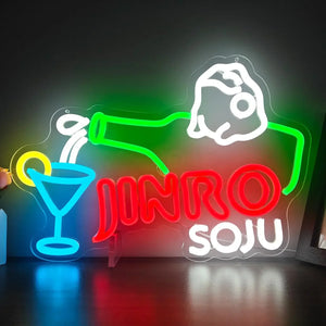 Jinro SOJU 焼酎LEDネオンサイン