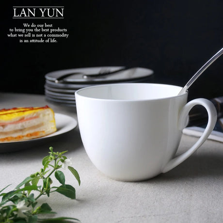 |イベント・ノベルティ用品 |ボーンチャイナ ホワイトマグカップ  | 700ml
