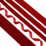 豪華な赤いベルベットリボン（5ヤード）