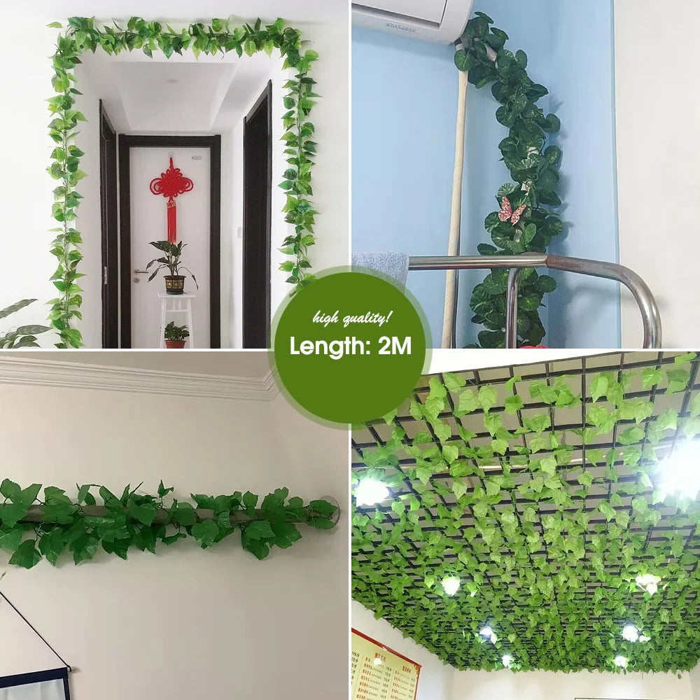 200cm・人工植物・ラタン・クリーパー