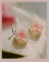 ピンクピーチブロッサム香りのティーライトキャンドル4個セット