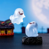 イベント・ハロウィングッズ｜光るゴースト樹脂デコレーション6個セット