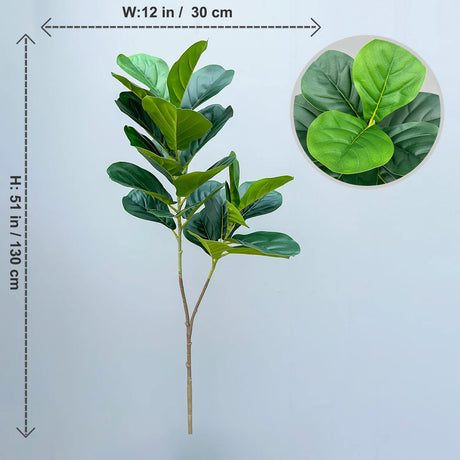大型人工植物 フィカスツリー 40～145cm｜フェイクフィドルリーフ フィグ グリーンプラント インテリア装飾 オフィス・ウェディング向け