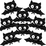 イベント・ハロウィン装飾｜コウモリ型アルミバルーンセット(3個)
