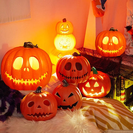 イベント・ハロウィングッズ｜ LED かぼちゃランタン デコレーション