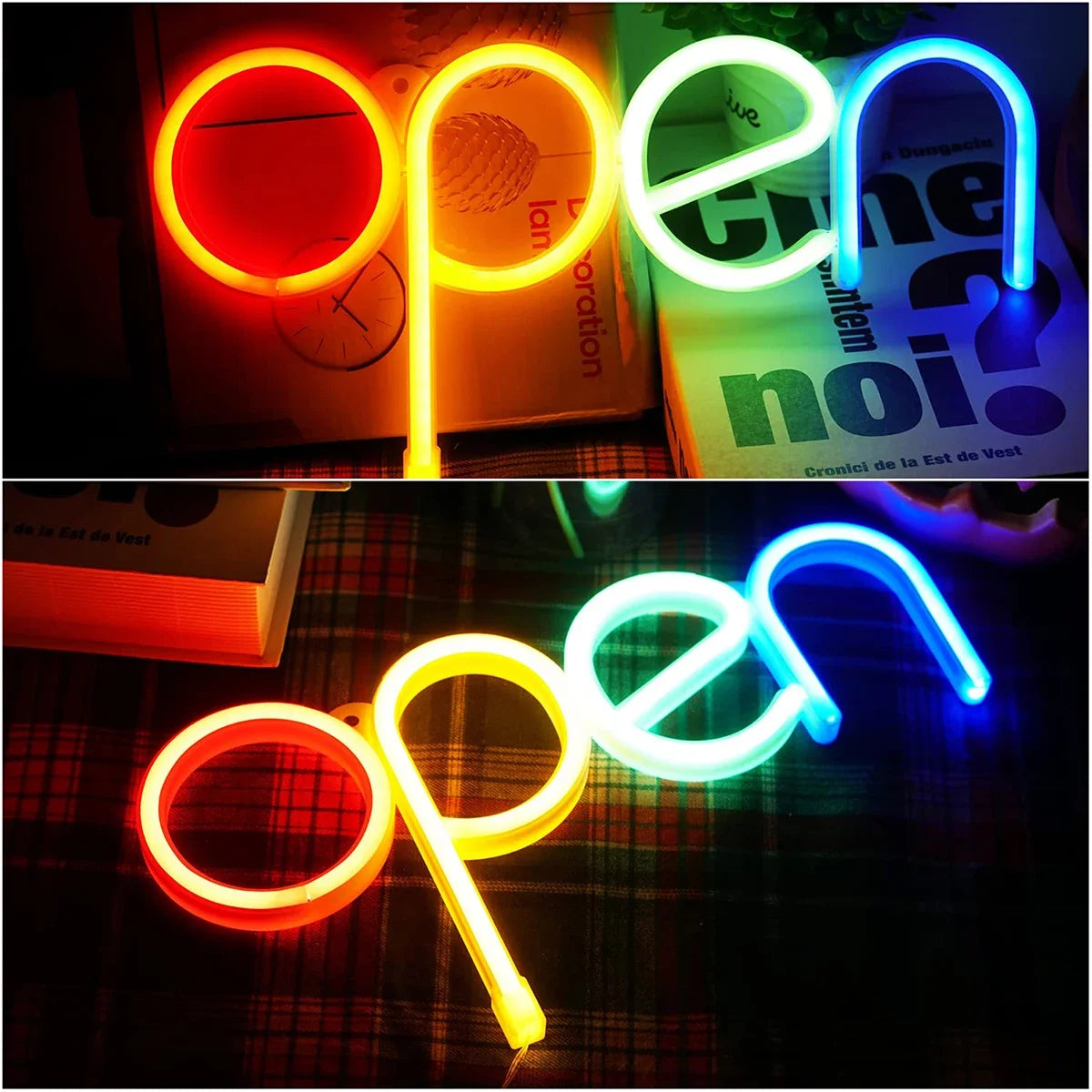 open  LEDネオンサイン