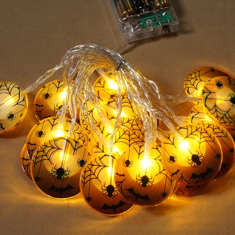 イベント・ハロウィン装飾｜電源えらべるLEDデコレーションライト(1.5M/3M/6M)