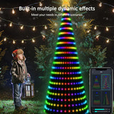 イベント・クリスマス装飾｜ツリーイルミネーション＆スターライト(1.5M/1.8M/2.1M)