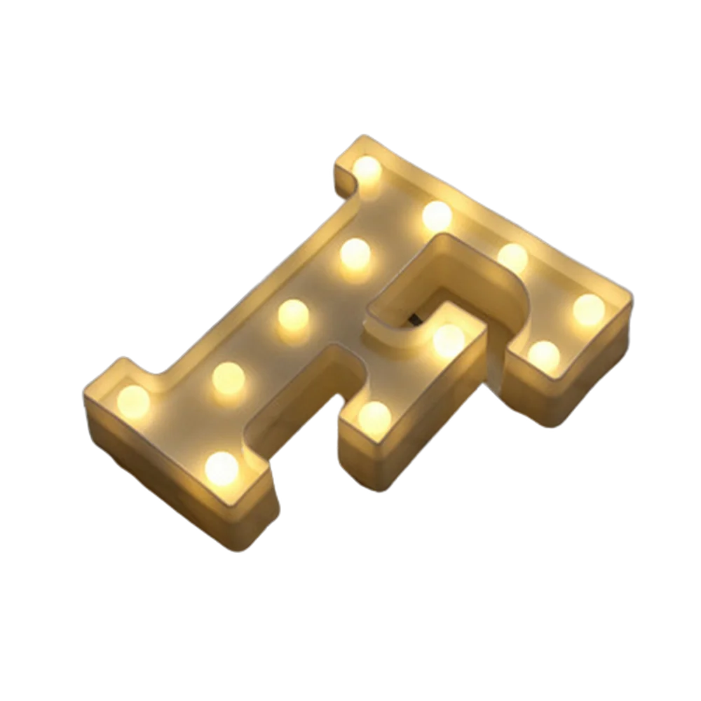 【LED装飾】LEDライト・デコレーションライト（ハート/アルファベット/数字）