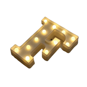 【LED装飾】LEDライト・デコレーションライト（ハート/アルファベット/数字）