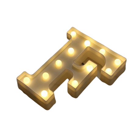 【LED装飾】LEDライト・デコレーションライト（ハート/アルファベット/数字）