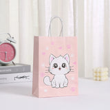 |ノベルティ用品 | 猫プリントギフトバッグセット | W15×H21×D8