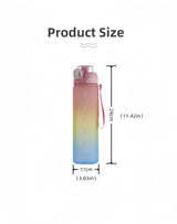 |イベント・ノベルティ用品 | タイムマーカー付きグラデーションウォーターボトル | 1000ml