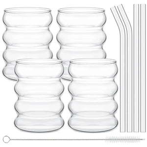|イベント・ノベルティ用品 | 耐熱ガラスカップセット 4個 | 300ml