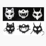 イベント・ハロウィングッズ｜ホラー系スカル型風マスク