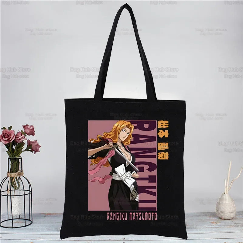|ノベルティ用品  | BLEACH トートバッグ ブラック | 34x40c