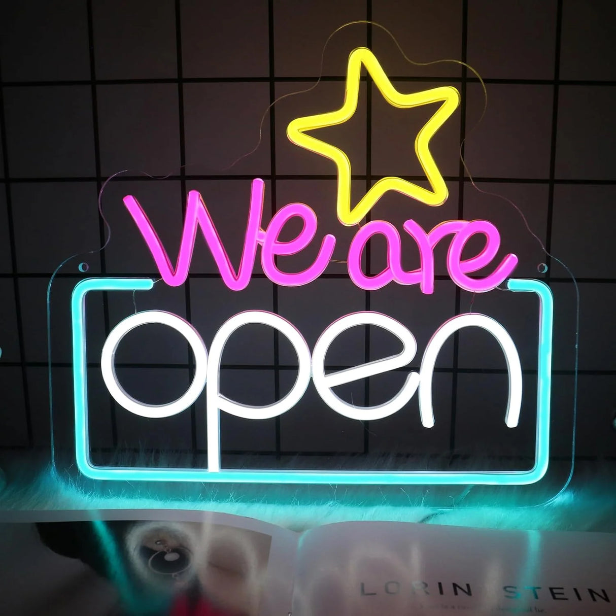 WE ARE OPEN　LEDネオンサイン