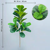 大型人工植物 フィカスツリー 40～145cm｜フェイクフィドルリーフ フィグ グリーンプラント インテリア装飾 オフィス・ウェディング向け