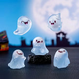 イベント・ハロウィングッズ｜光るゴースト樹脂デコレーション6個セット