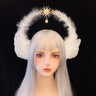 イベント・ハロウィングッズ｜エンジェル風ヘアクリップ