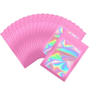|イベント・ノベルティ用品 | キラキラ！ホロ素材 ジッパー付きバッグ