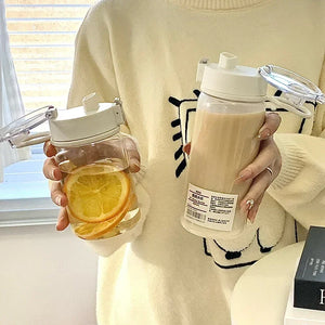 |イベント・ノベルティ用品 | 透明ポータブルウォーターボトル | 350ml〜800ml