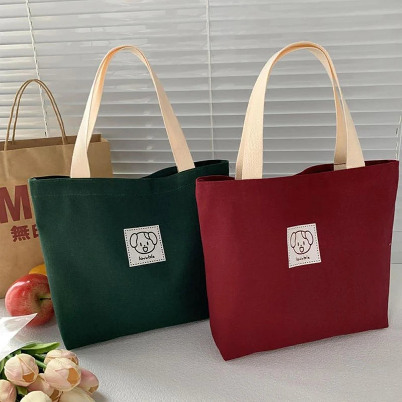 |ノベルティ用品 |シンプル大容量キャンバスバッグ | 29 ×31cm