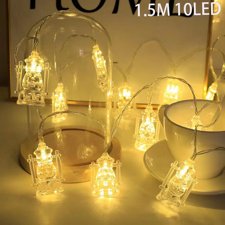 イベント・パーティー装飾｜ LED白樺の木・ガーランドデコレーション(高さ60cm)