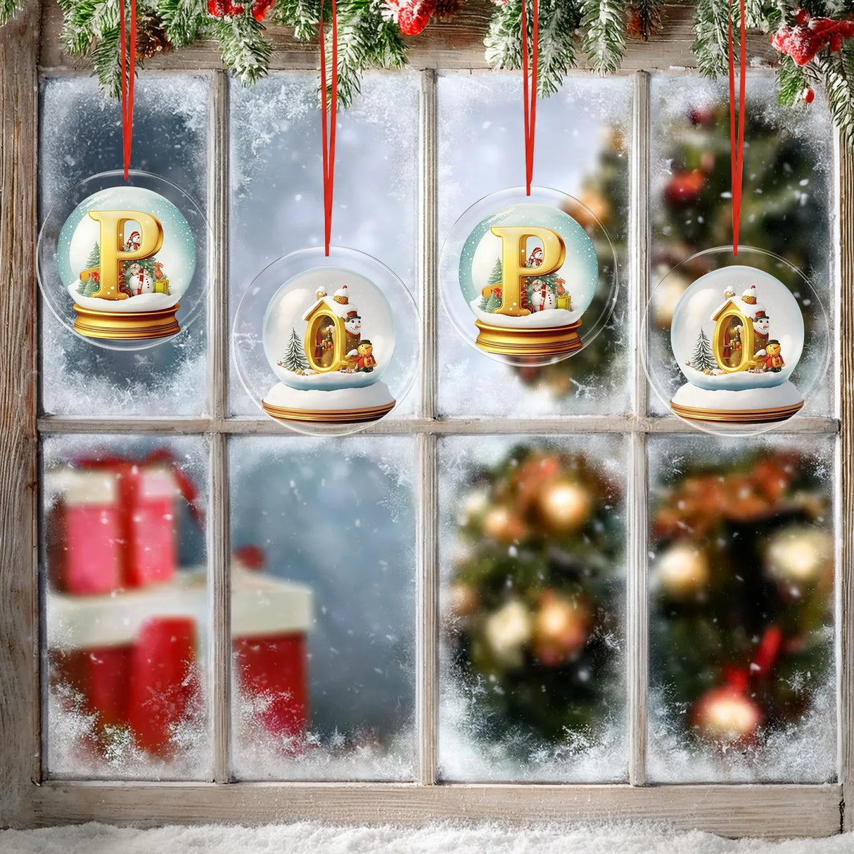 イベント・クリスマス装飾｜イエロークリスタルアクリルツリーオーナメント