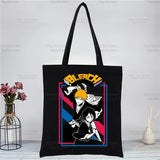 |ノベルティ用品  | BLEACH トートバッグ ブラック | 34x40c