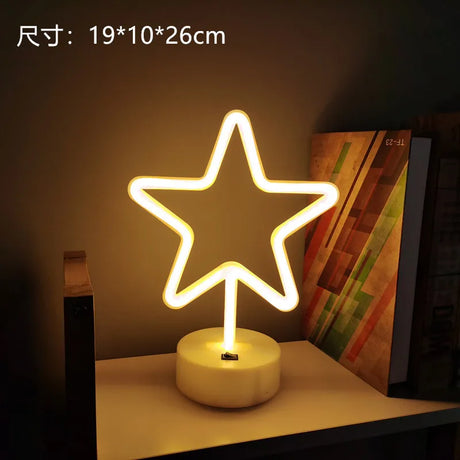 【イベント・クリスマス装飾】LEDネオン ユニコーン・フラミンゴなどのデザインライト