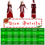 イベント・クリスマスグッズ｜サンタクロース風ドレス コスチューム(M～XXL)