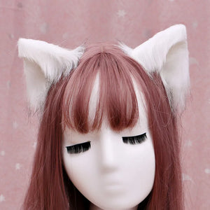 イベント・ハロウィングッズ｜猫耳ロリータ ヘアアクセサリー