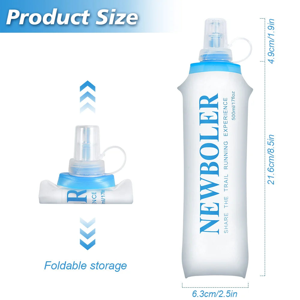 |イベント・ノベルティ用品 | 折りたたみ式シリコンウォーターボトル |250～750ml