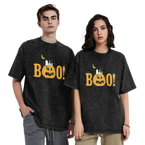 イベント・ハロウィングッズ｜ピーナッツ ハロウィン パンプキンTシャツ（S～XXL）