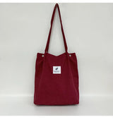 |ノベルティ用品 | コーデュロイショルダーバッグ | 31×34c