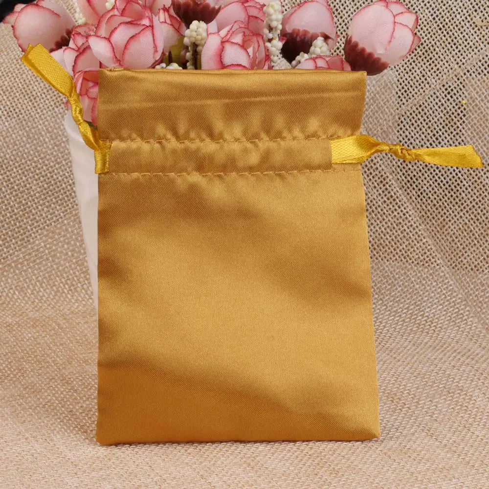 |イベント・ノベルティ用品 | 高級サテン巾着バッグセット | 小サイズ/中サイズ