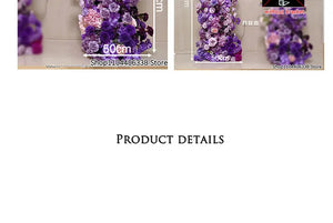 ロマンティックパープル フラワーデコレーション