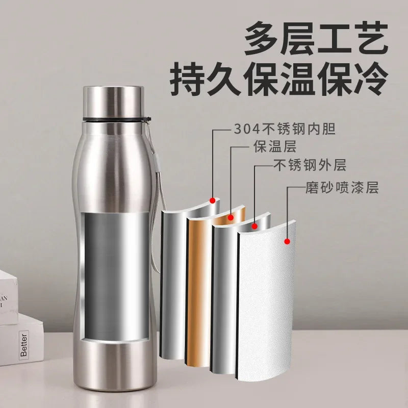 |イベント・ノベルティ用品 | ステンレス スポーツボトル 保温24時間 | 1L