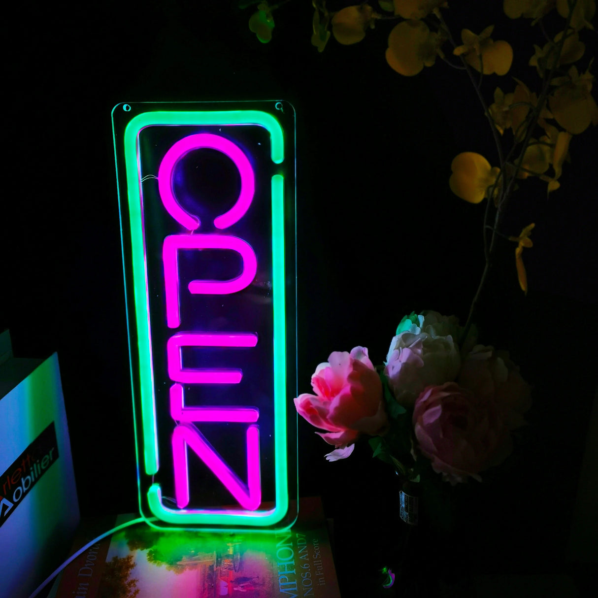 OPEN LEDネオンサイン（ネオン看板） USB電源