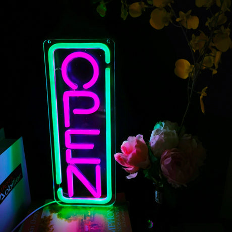 OPEN LEDネオンサイン（ネオン看板） USB電源