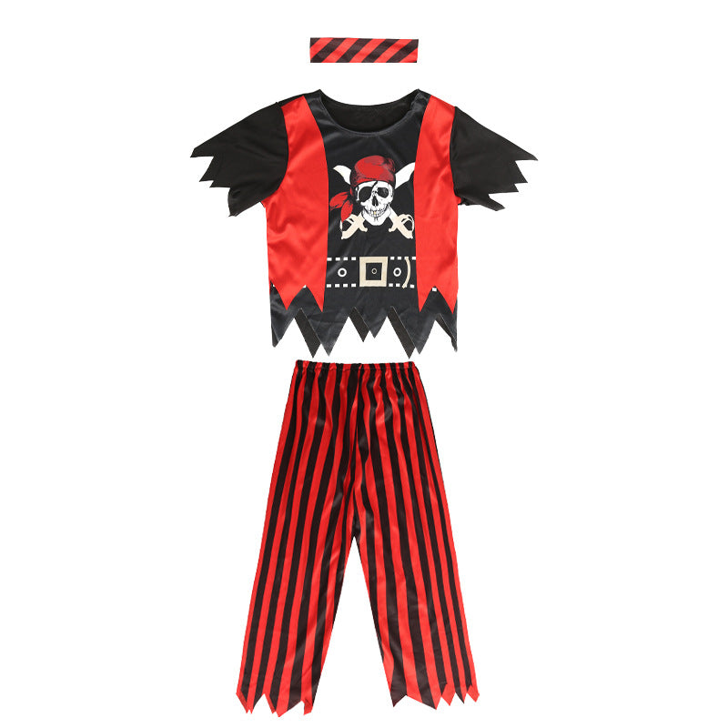 子供用海賊コスチュームセット ハロウィン用｜誉PRINTING