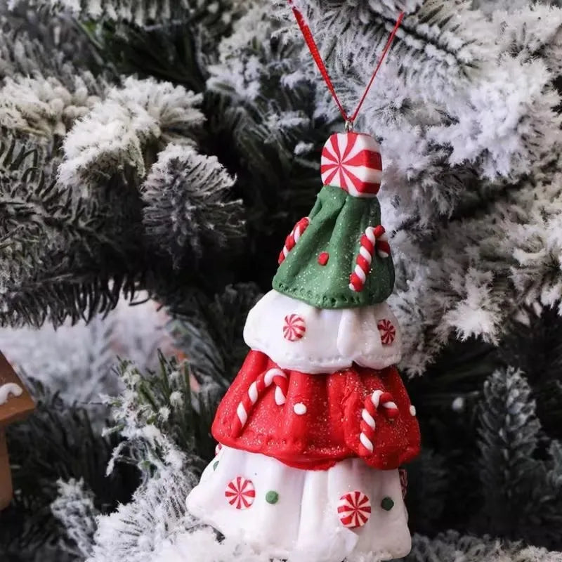 イベント・クリスマス装飾｜ソフト陶器ペンダント 天使チャーム