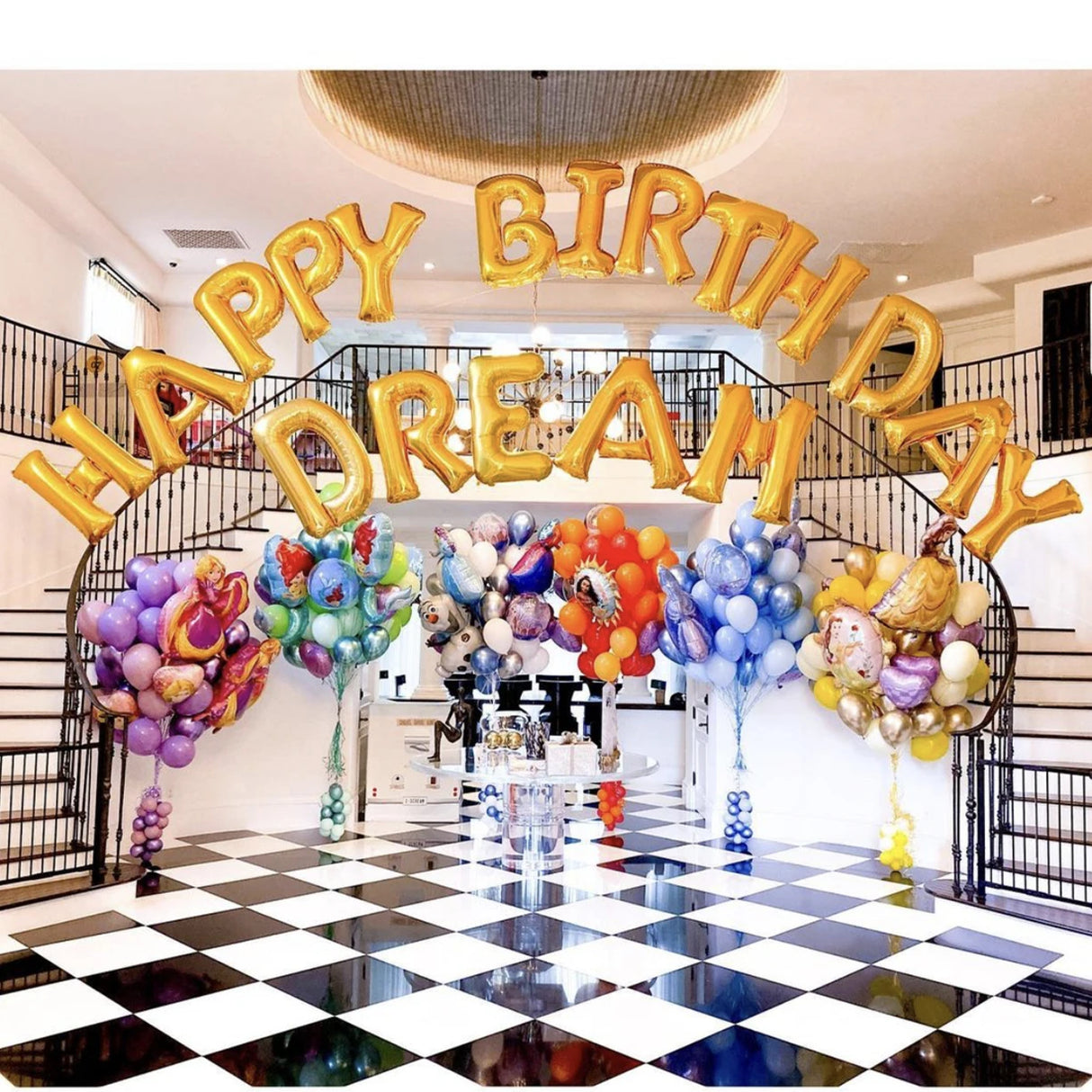 イベント・バルーン装飾｜ゴールドミックス バルーンセット(40個)