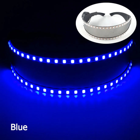 イベント・ハロウィングッズ｜パーティー用 LEDライトで光る！メガネ