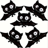 イベント・ハロウィン装飾｜コウモリ型アルミバルーンセット(3個)